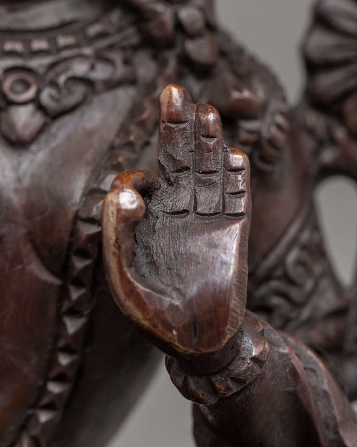 Green Tara Buddhist Sculpture | Sacred Himalayan Altar Sculpture