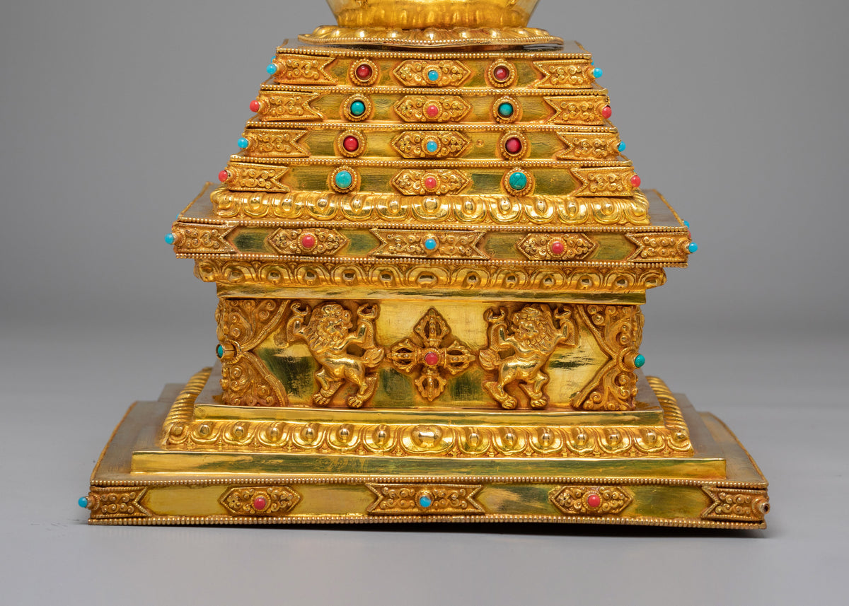 Buddhist Shrine Enlightenment Stupa | Symbol of Enlightenment