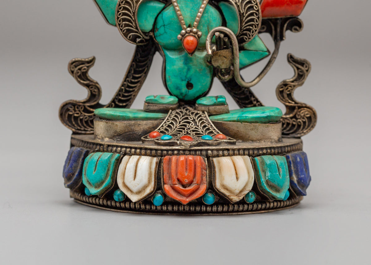 Handmade Manjushri Wisdom Statue | Spiritual Home Decor