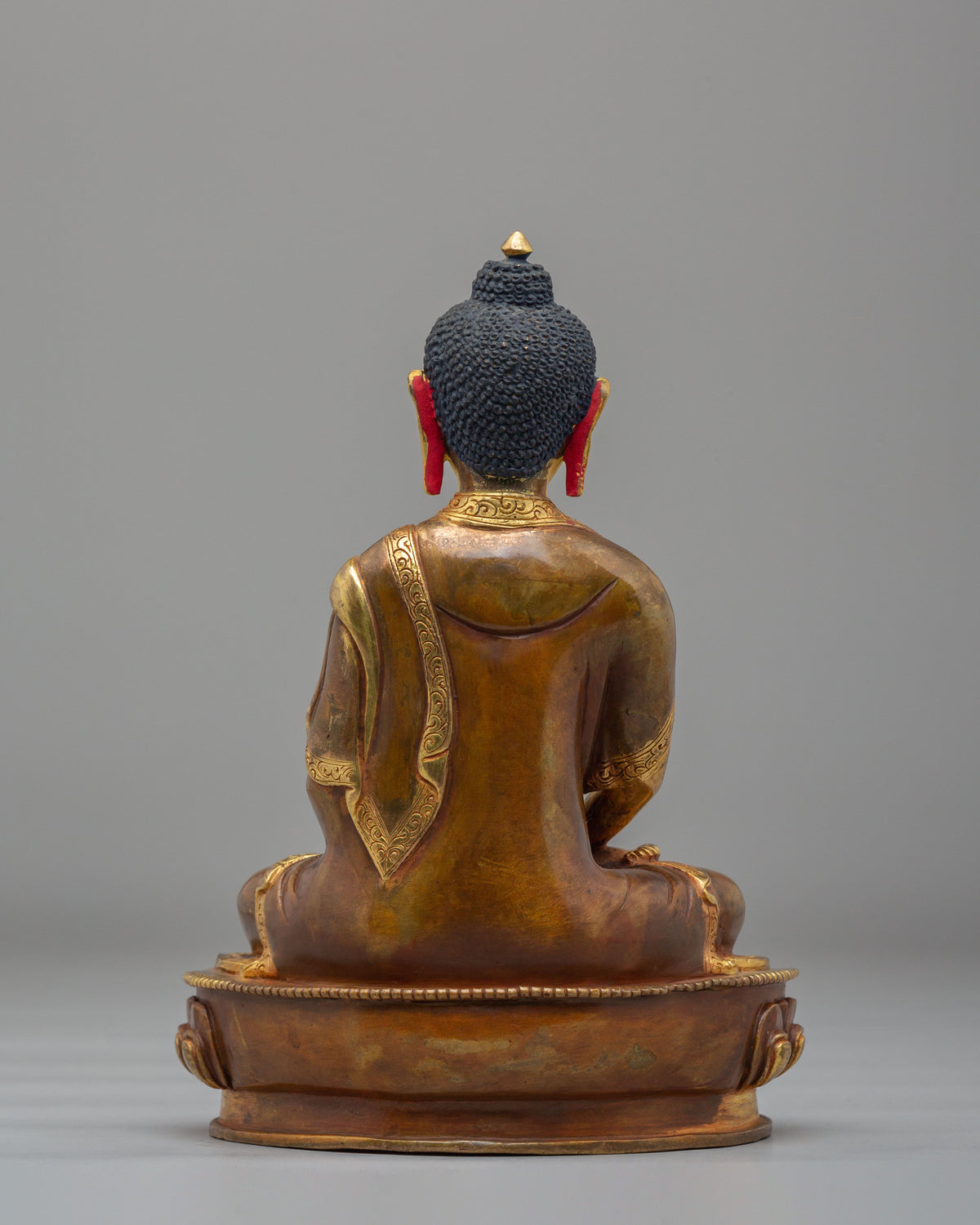 Handmade Amitabha Buddha Sculpture | Tibetan Art for Meditation