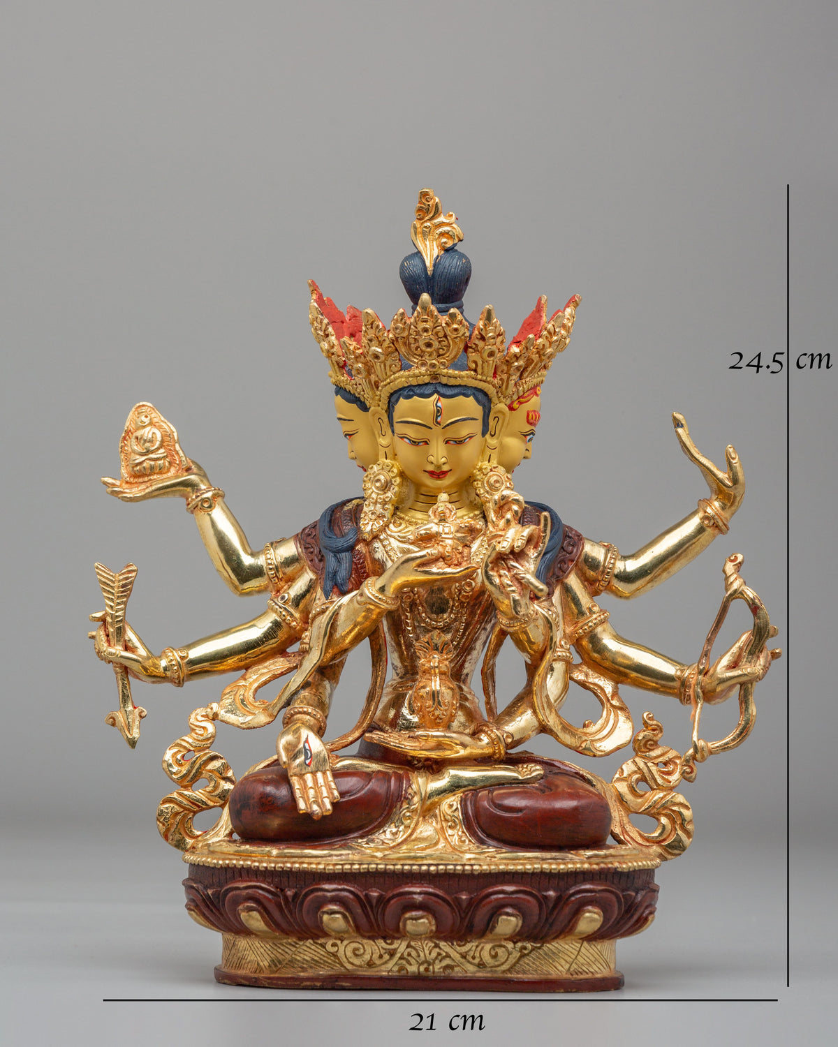 Handmade Namgyalma Buddhist Statue | Tibetan Protector Deity
