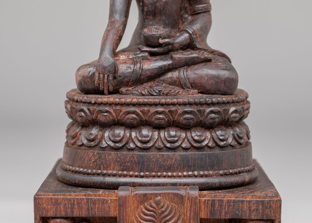 Himalayan Siddhartha Gautama Sculpture | Spiritual Decor for Altar