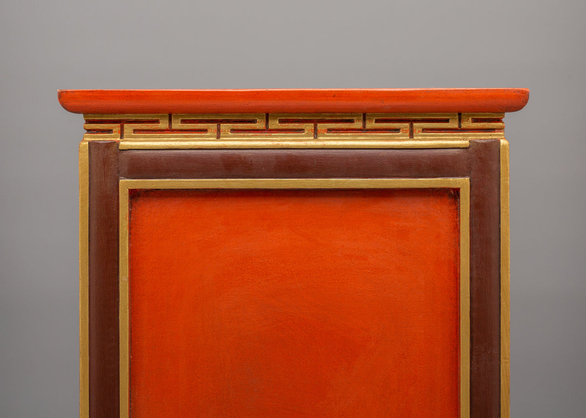 Traditional Tibetan Cabinet | Handcrafted Pine Wood Furniture