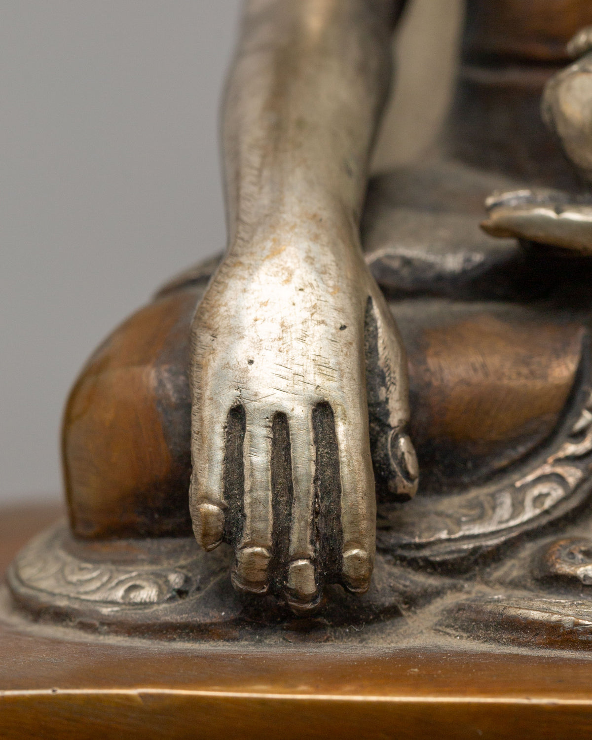 Buddha With Disciples Under Tree Statue | Spiritual Home Decor