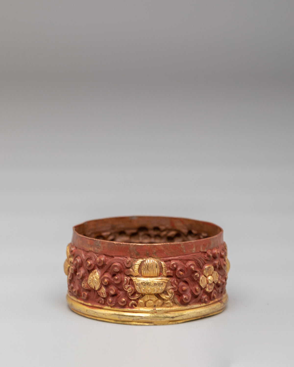 Traditional Tibetan Dhupur Rice Pot | Sacred Offering Vessel for Rituals