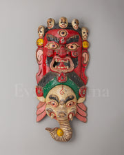 Mahakala Ganesha Wall Hanging