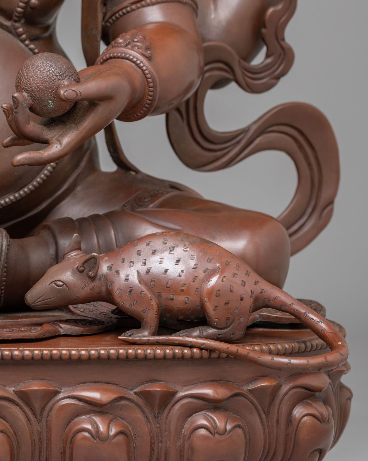 Handcrafted Altar Ganesh Sculpture | Traditional Spiritual Artwork