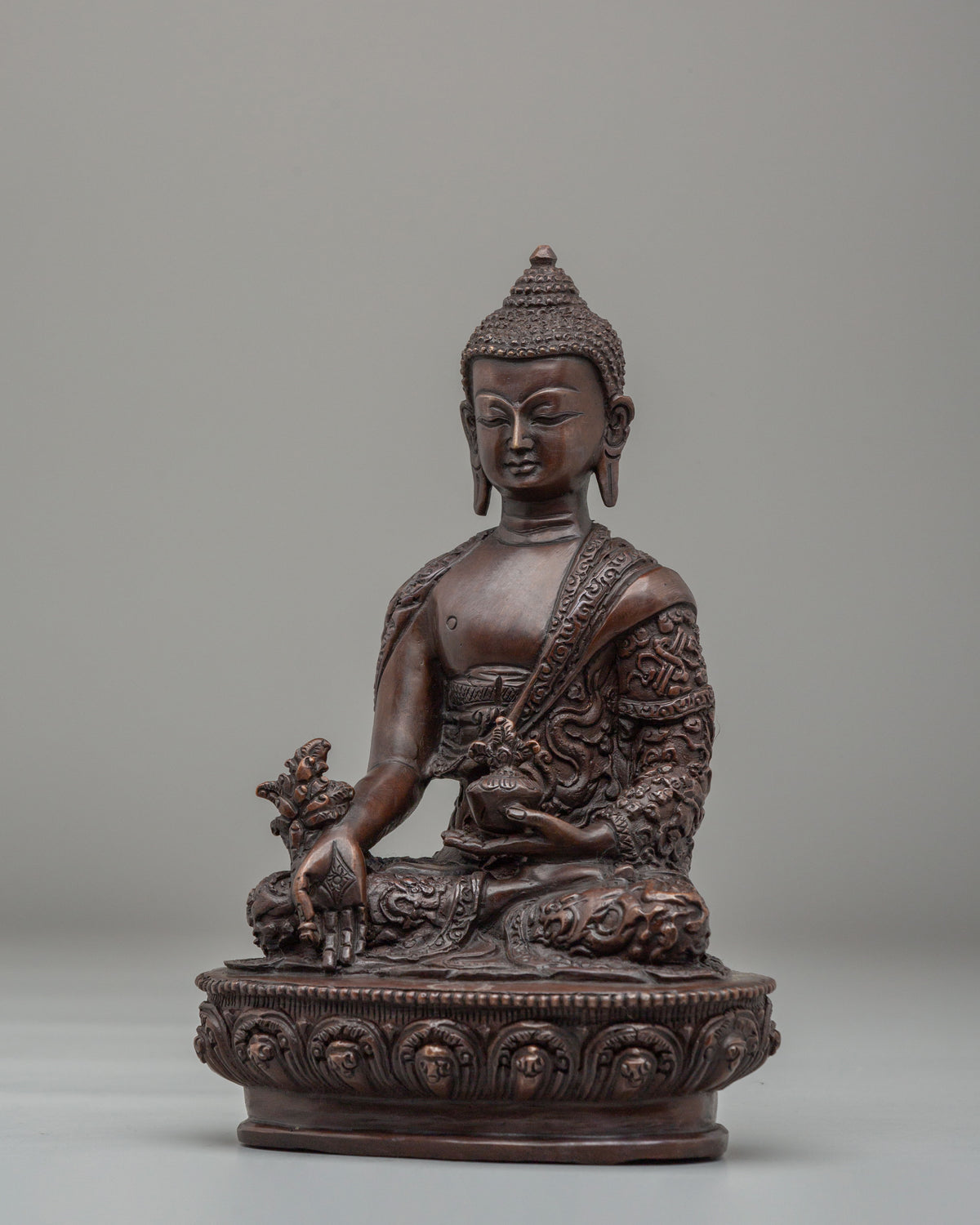 Medicine Buddha Home Shrine Statue | Spiritual Decorative Artwork