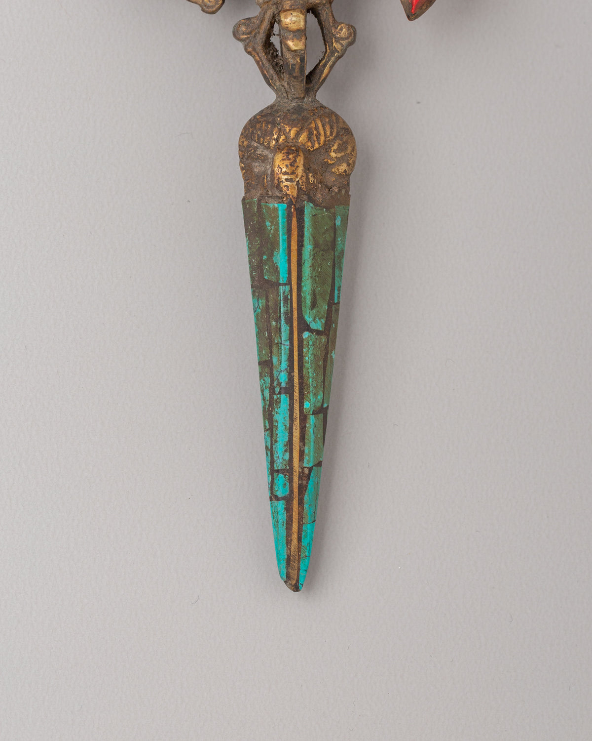 Buddhist Phurba with Kartika Knife | Tibetan Ritual Dagger