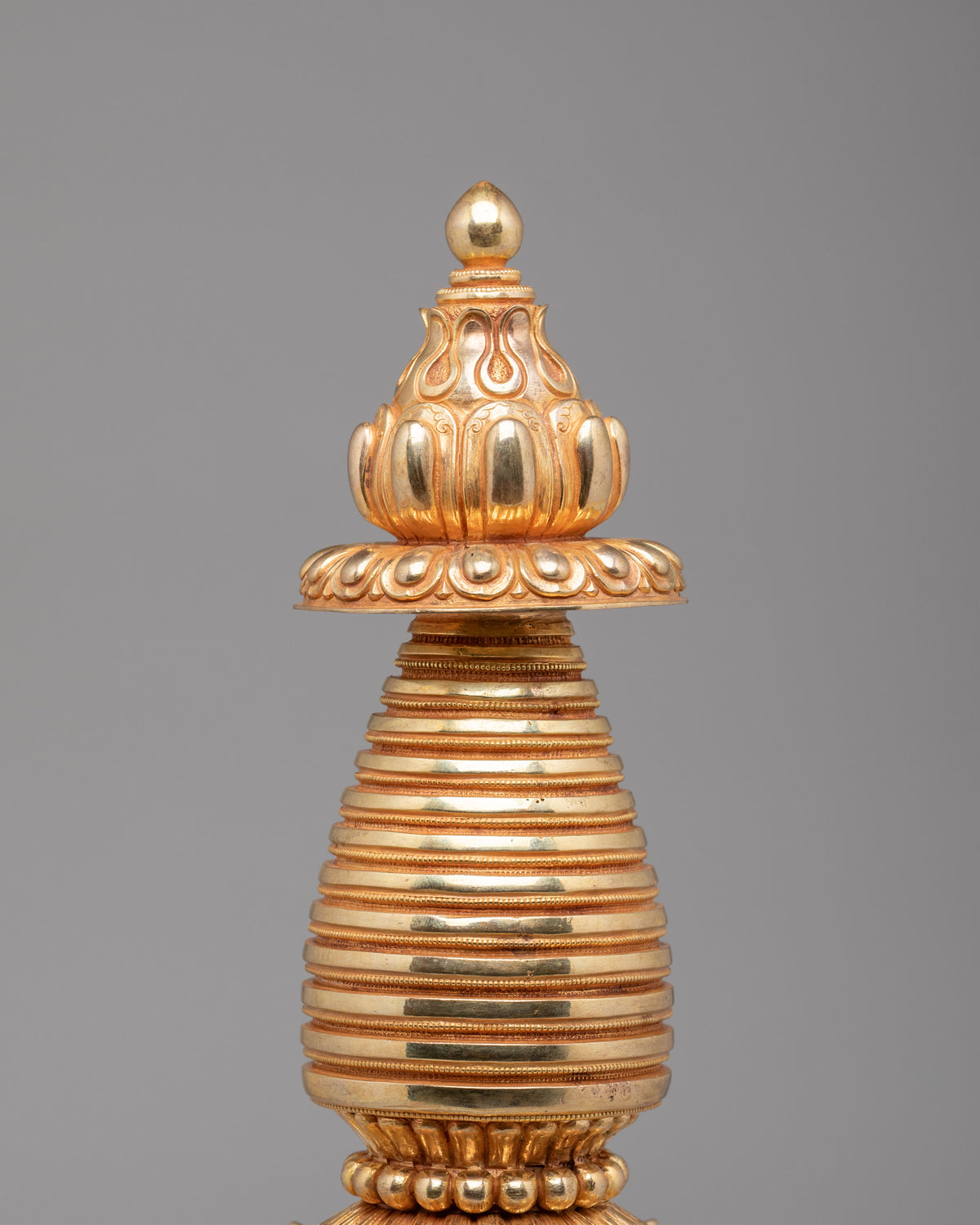 Sacred Buddhist Kadampa Chorten | Handcrafted Tibetan Buddhist Stupa