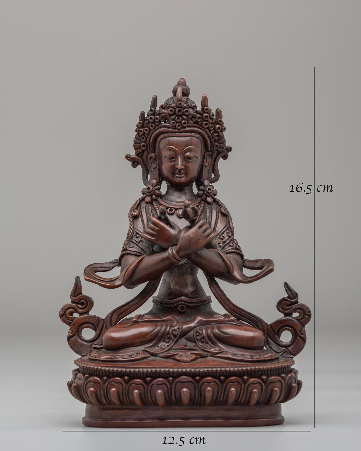 Tibetan Vajradhara Buddha Statue | Sacred Sculpture for Altar Space