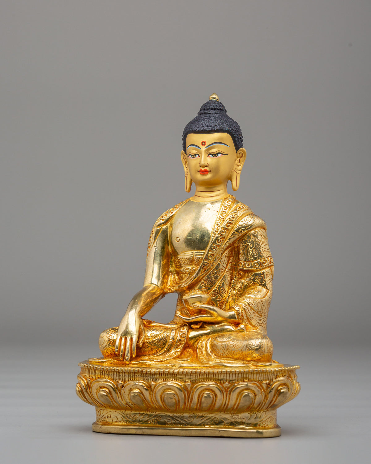 Tibetan Namo Shakyamuni Buddha Statue | Spiritual Home Decor