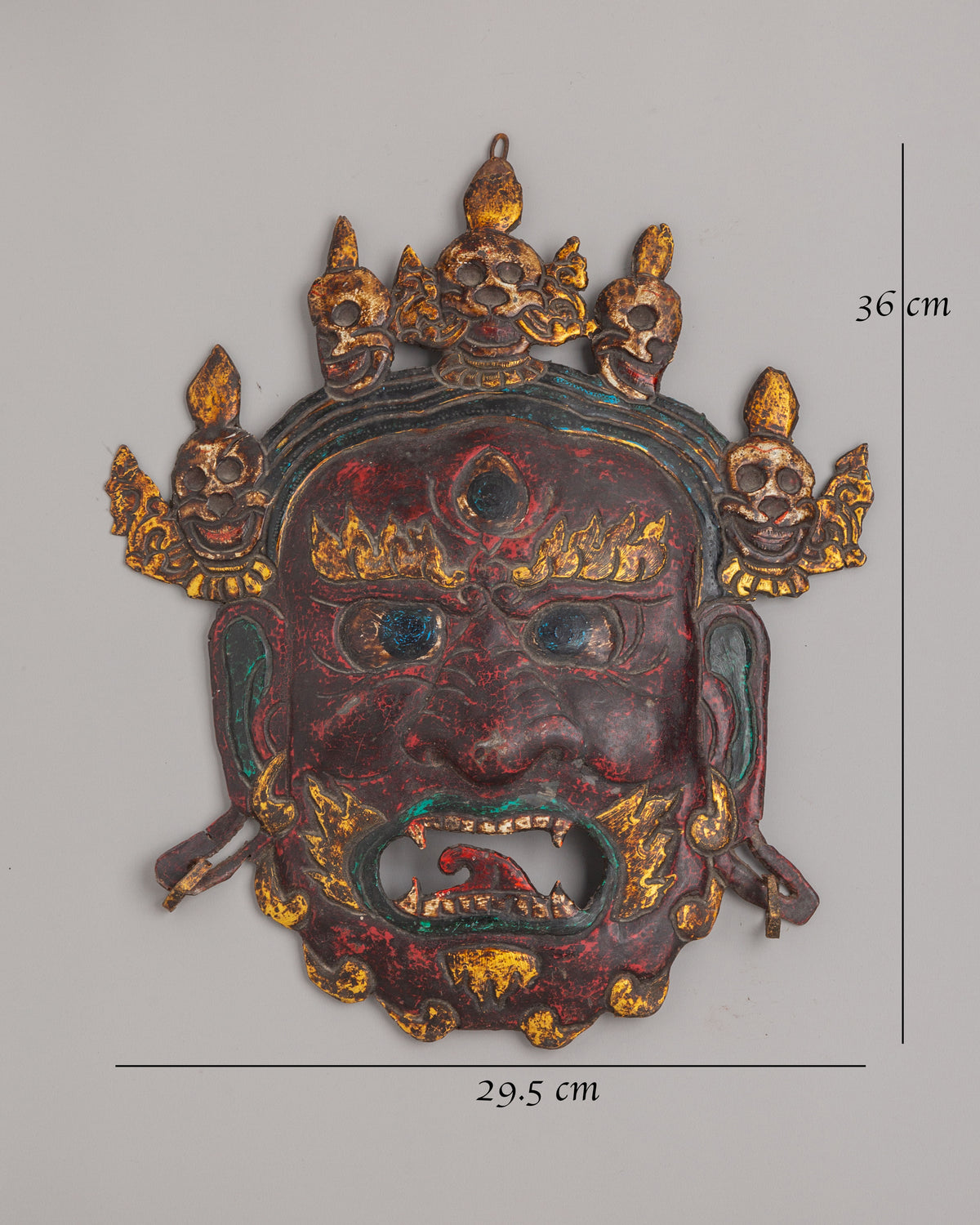 Sacred Bhairav Wall Hanging | Bhairava Artwork for Home Decor