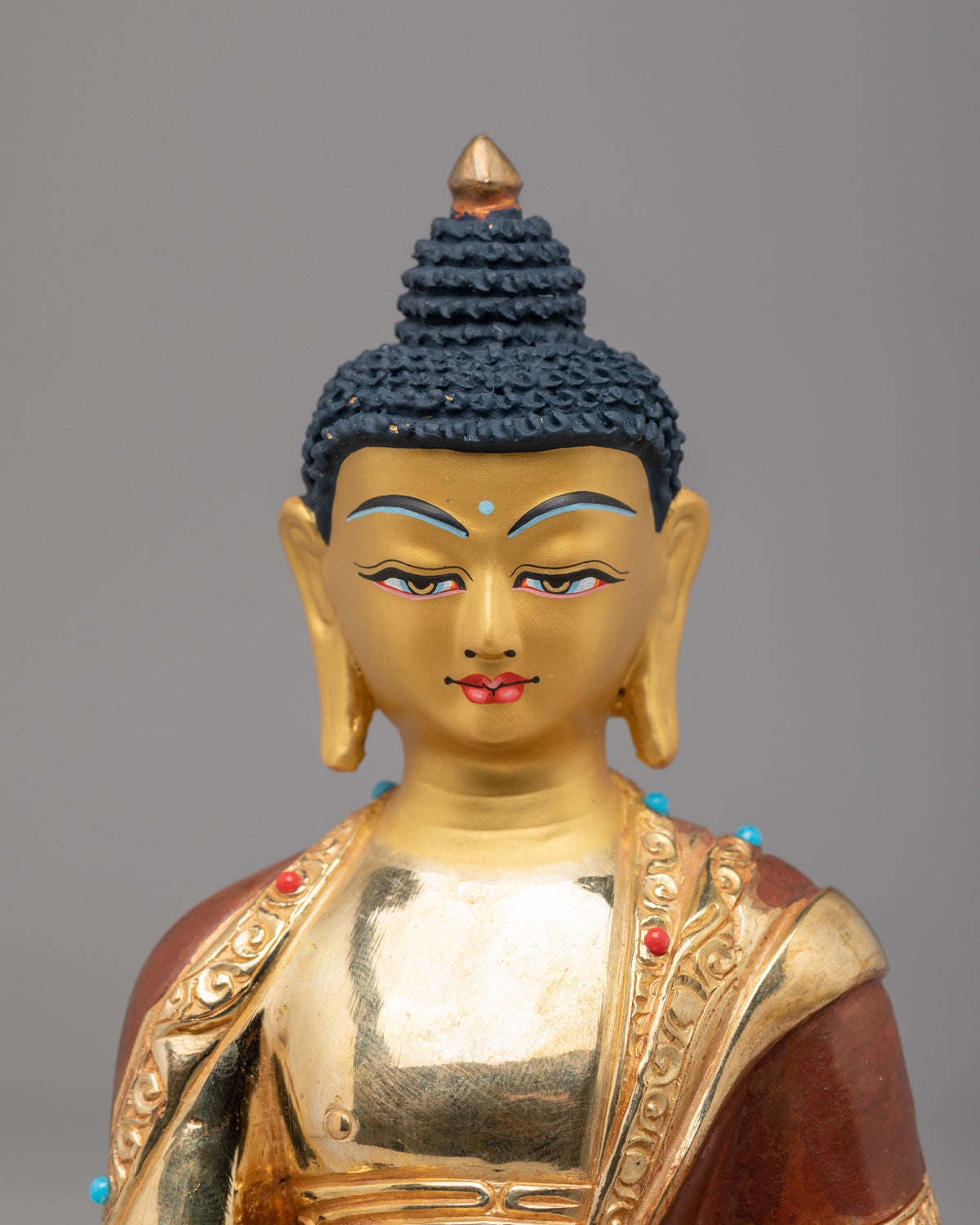 Historical Altar Gautama Buddha Statue | Handcrafted Buddhist Artwork