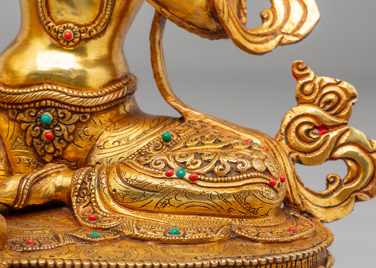Green Tara Buddhist Liberation Statue | Spiritual Home Decor