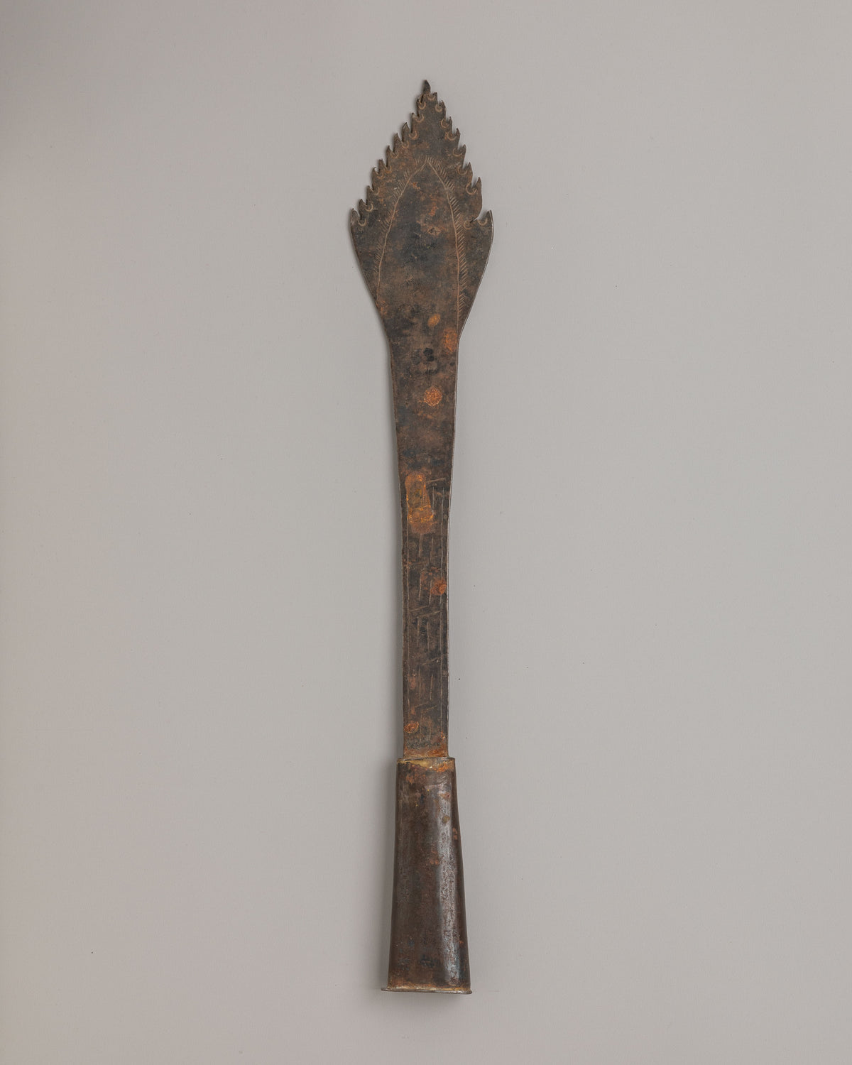 Himalayan Buddhist Ceremonial Sword | Traditional Iron Ritual Blade