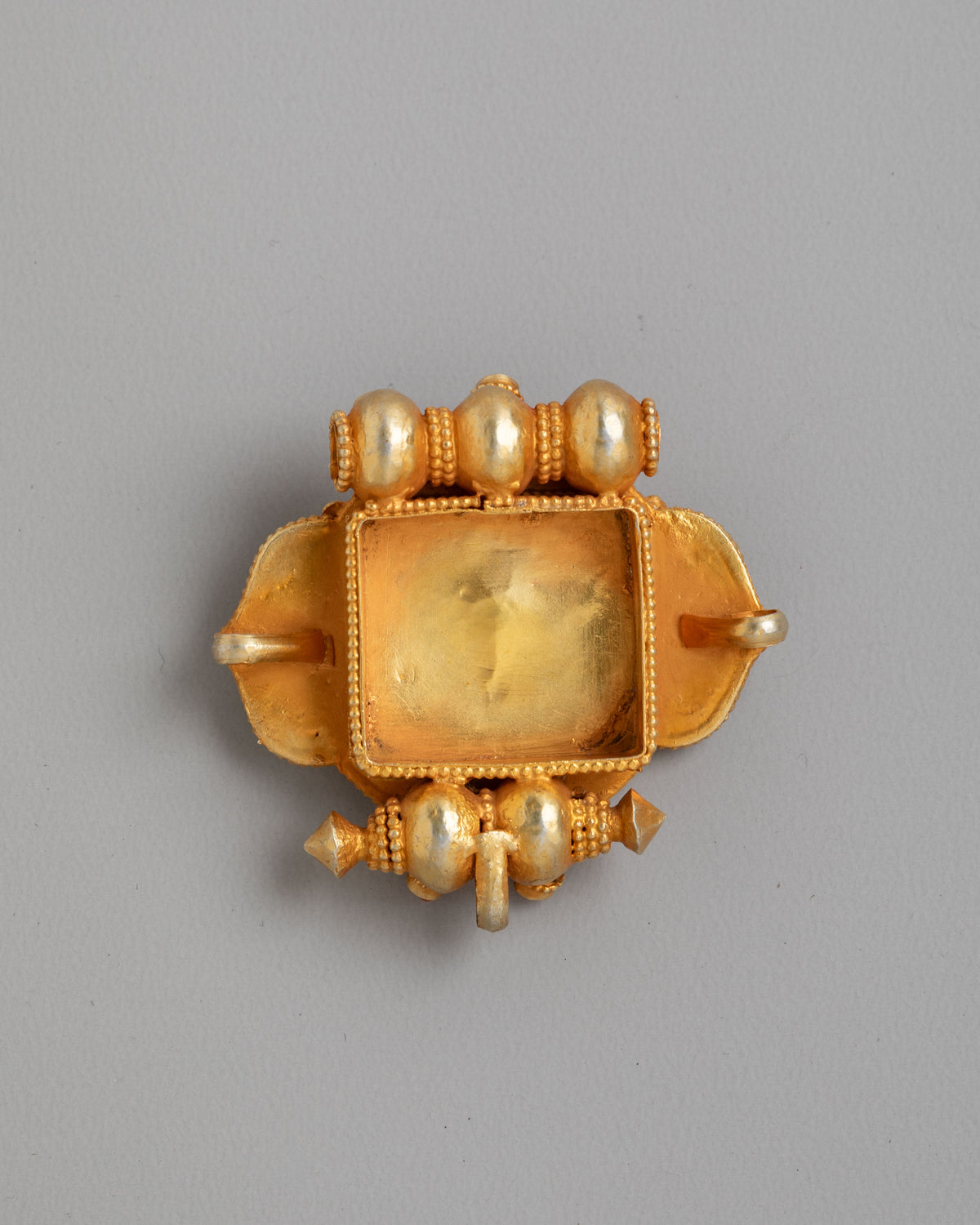 Traditional Conch Ghau Box Locket | Buddhist Locket for Altar and Prayer