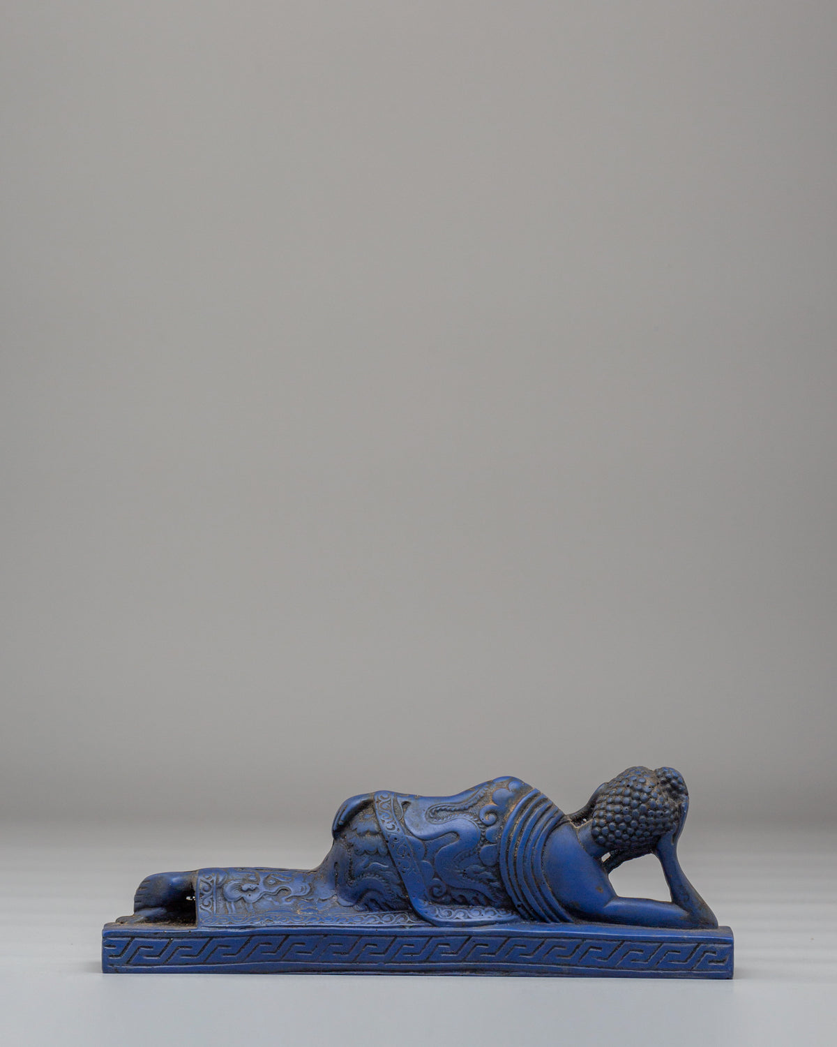 Handcrafted Reclining Buddha Statue | Himalayan Shrine and Meditation Art