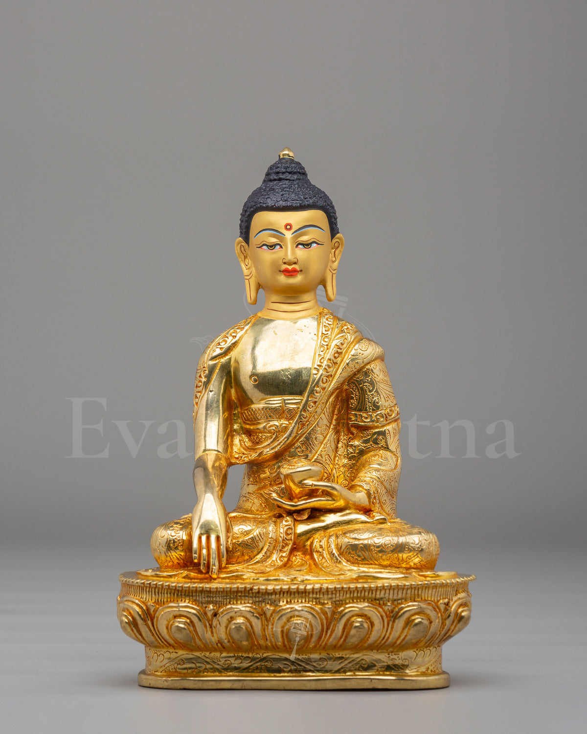 Tibetan Namo Shakyamuni Buddha Statue  
