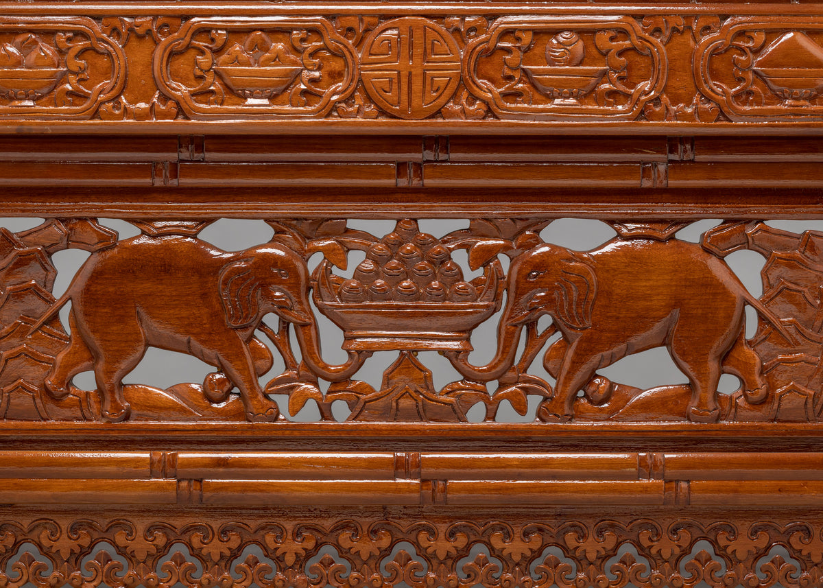 Traditional Tibetan Furniture Piece | Handcrafted Wooden Decorative Table