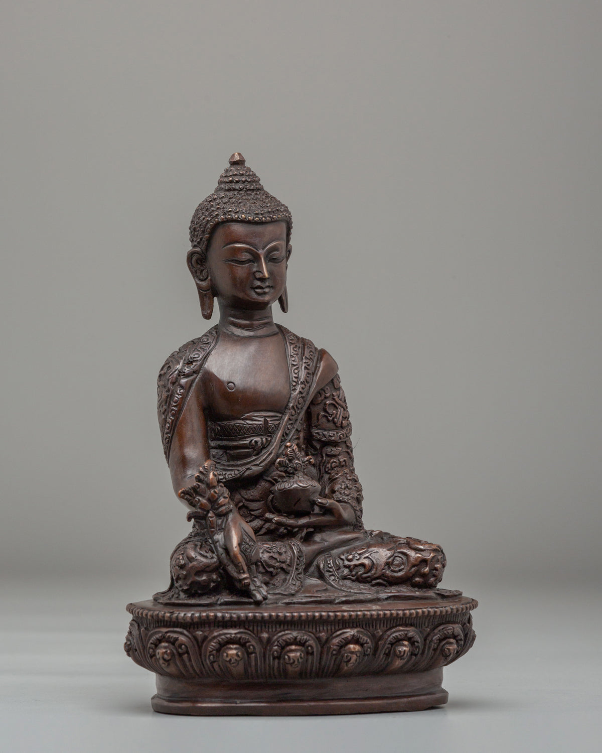 Medicine Buddha Home Shrine Statue | Spiritual Decorative Artwork