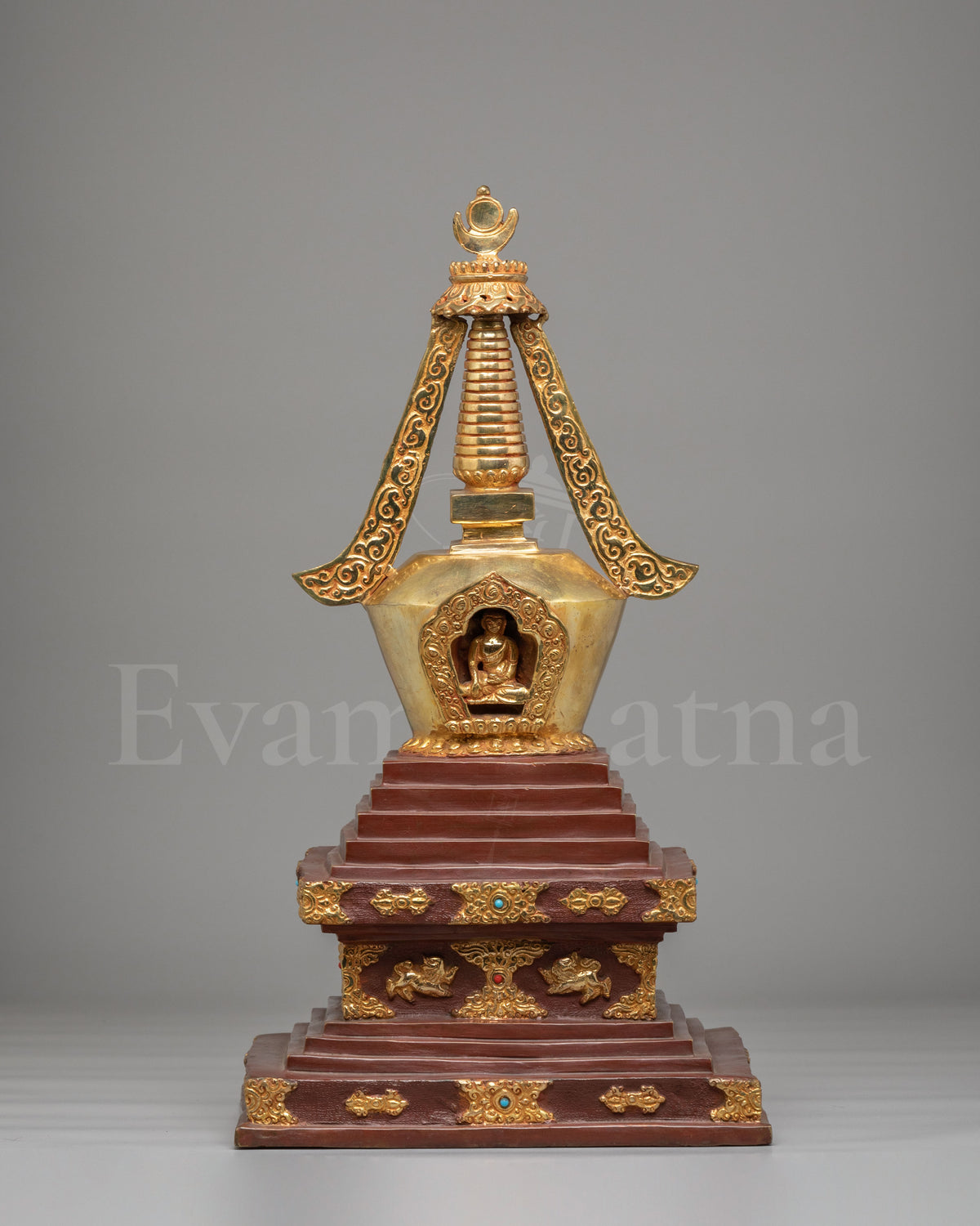 Enlightenment Stupa for Buddhist Shrine  