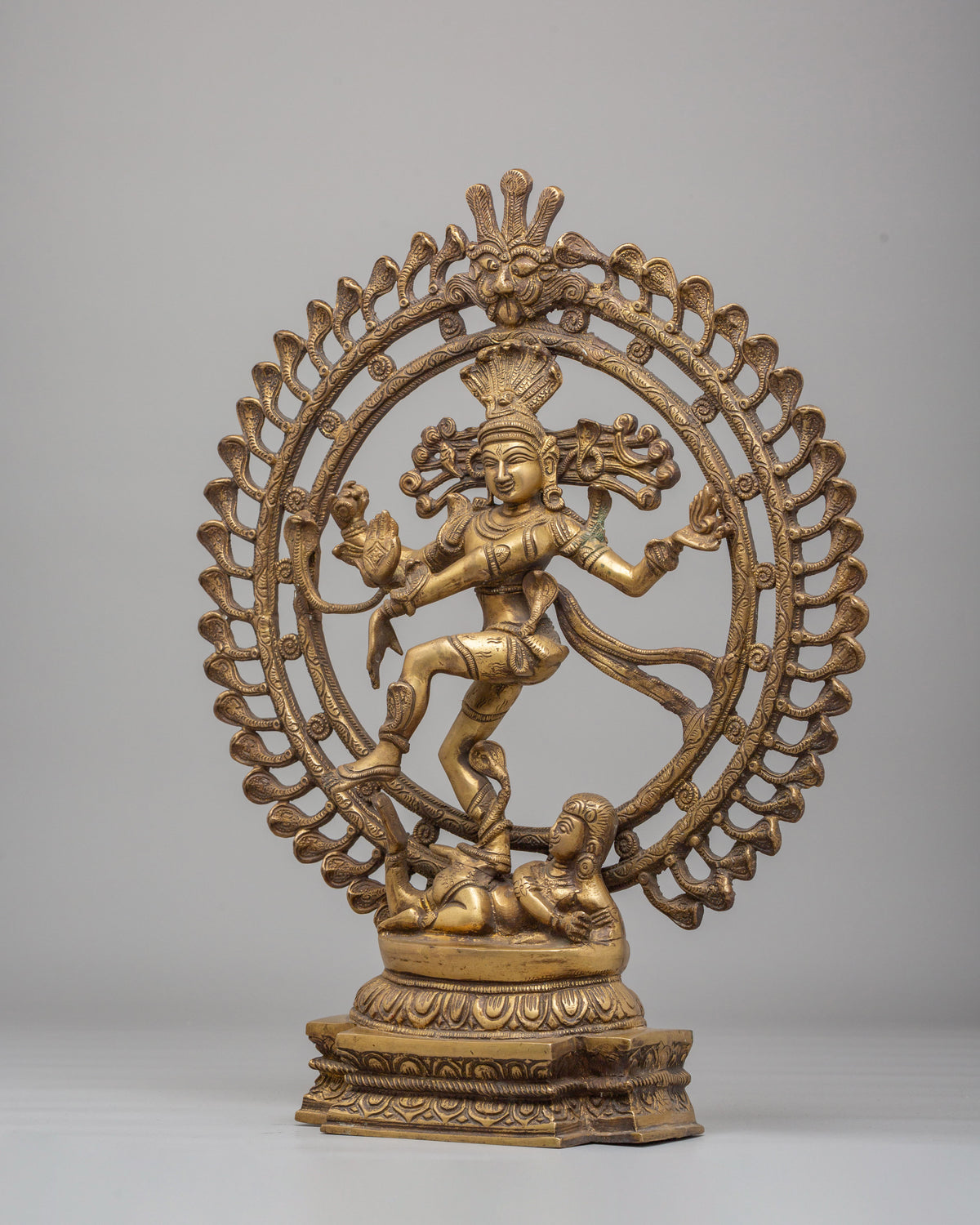 Sacred Shiva Natraj Statue | Handcrafted Hindu Deity Artwork