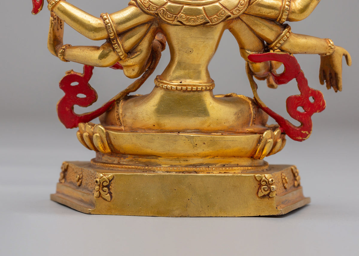 Buddhist Shrine Maha Manjushri Statue | Maha Manjushri Bodhisattva Sculpture
