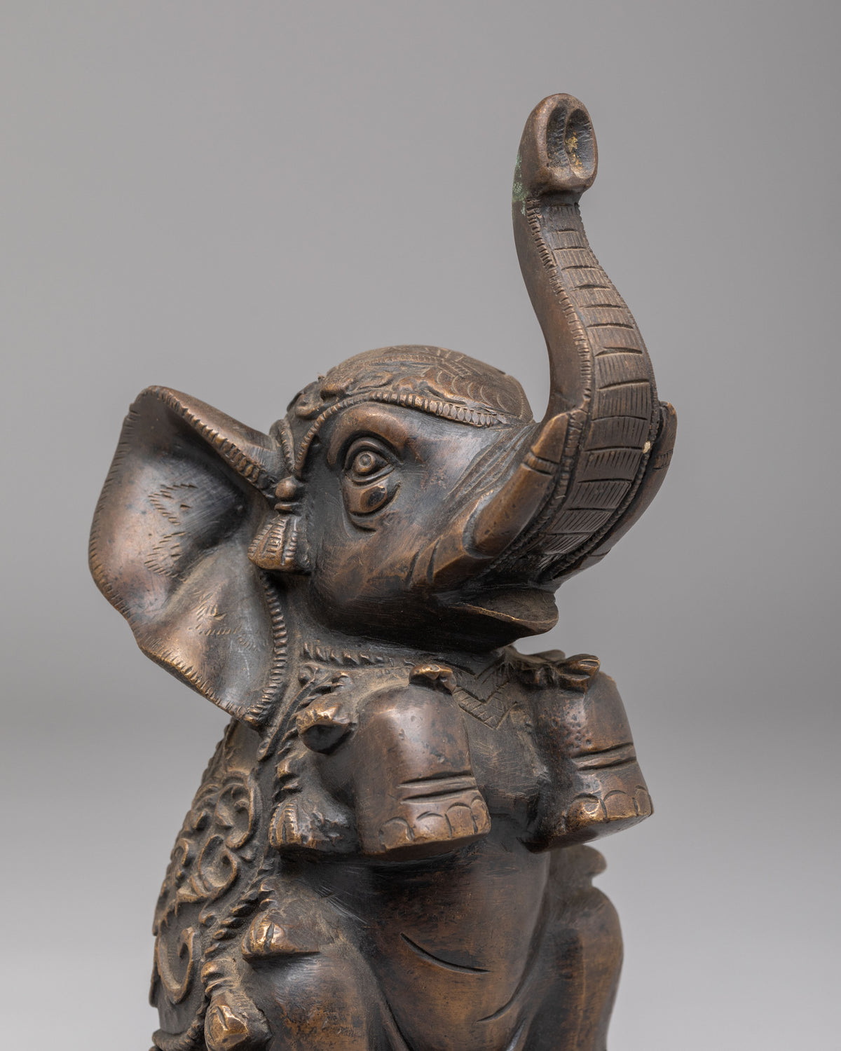 Handcrafted Elephant Sculpture Set | Spiritual Home Decor