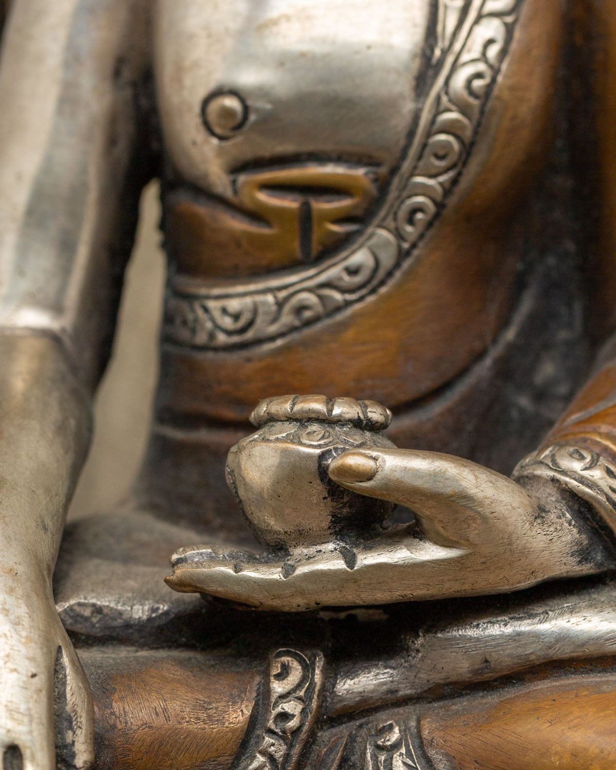 Buddha With Disciples Under Tree Statue | Spiritual Home Decor
