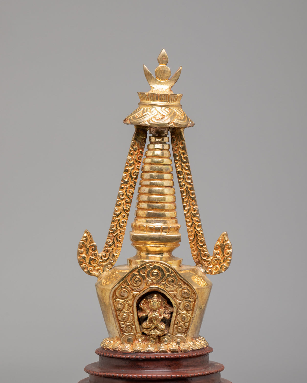 Namgyal Chorten Stupa for Buddhist Altar | Sacred Tibetan Art