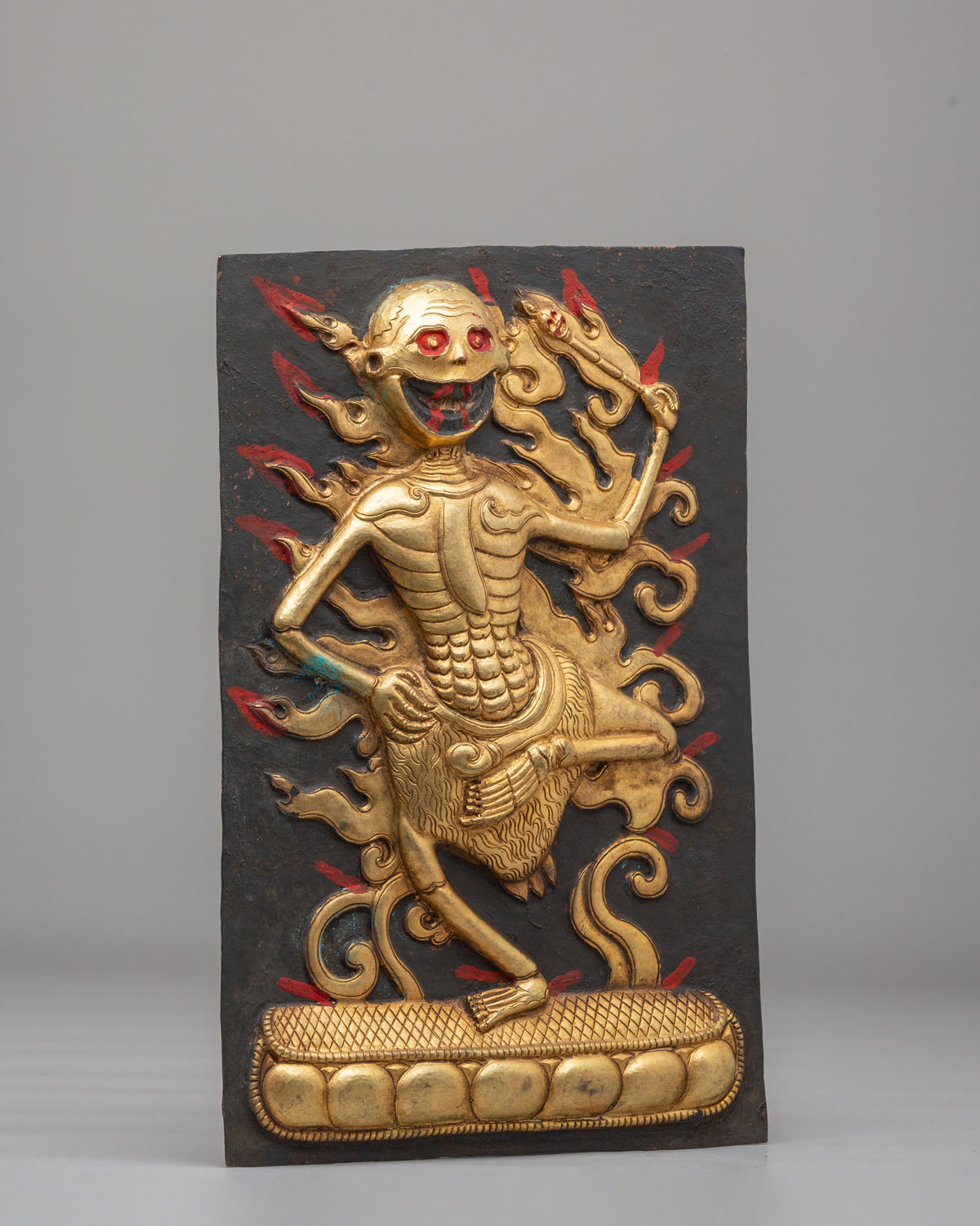 Chitti Pati Wall Hanging for Buddhist Altar | Tibetan Artwork for Meditation