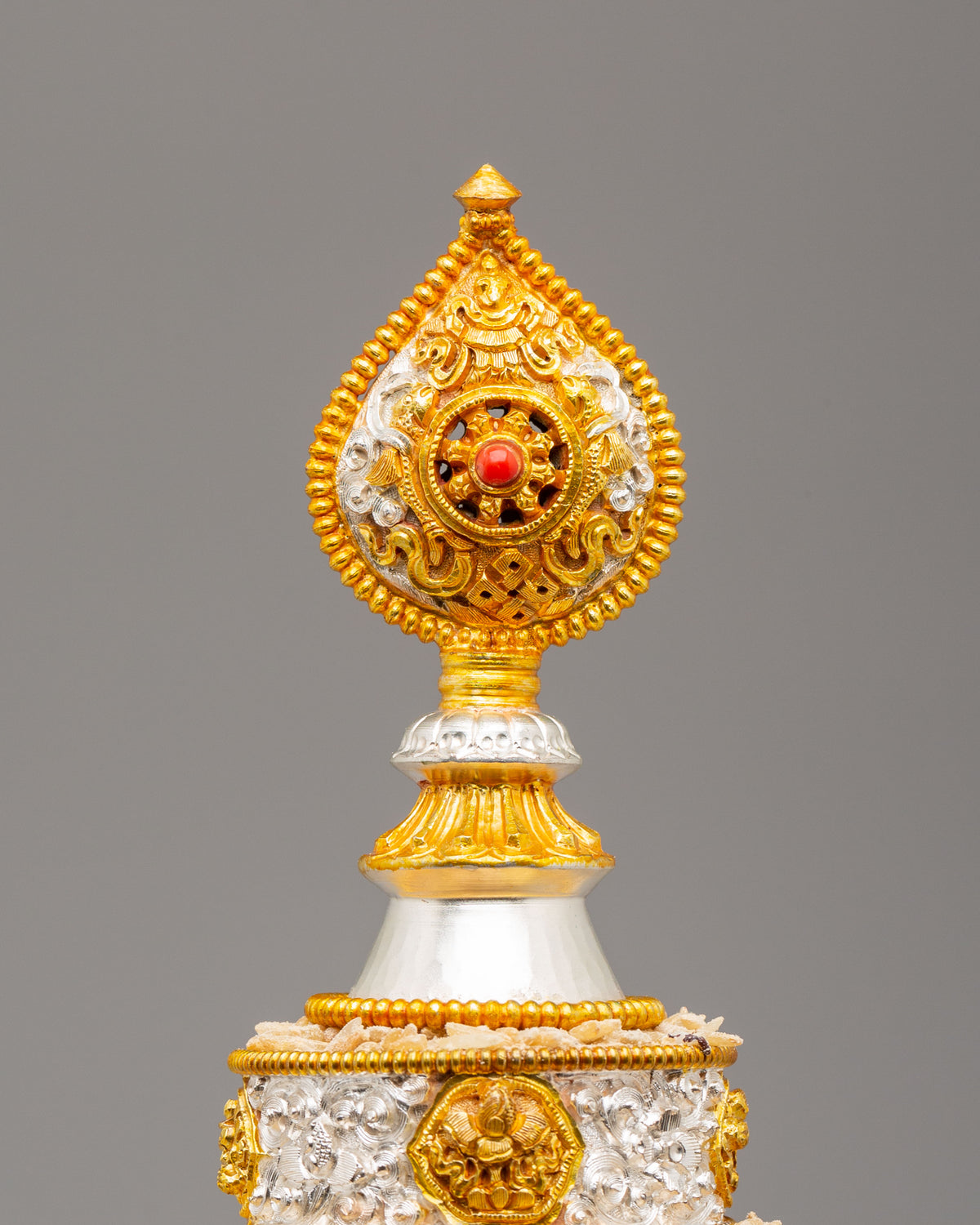 Traditional Himalayan Mandala Offering | Sacred Ritual Tool