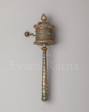 Tibetan Buddhist Altar Prayer Wheel 