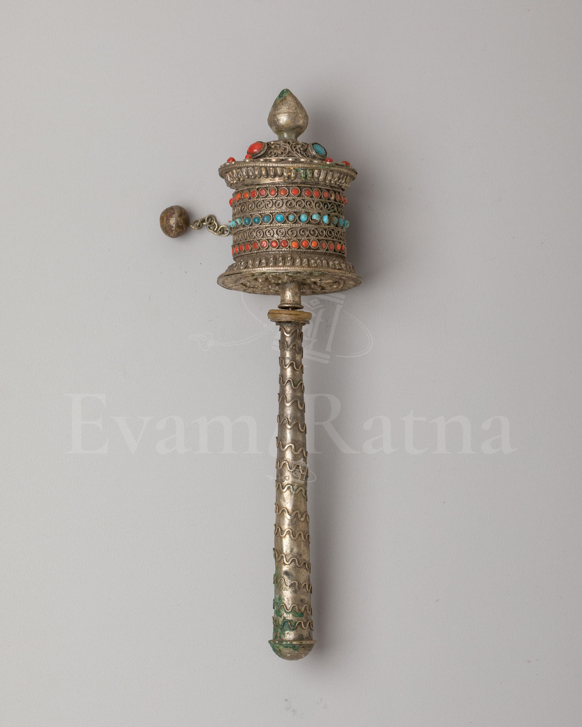 Tibetan Buddhist Altar Prayer Wheel 