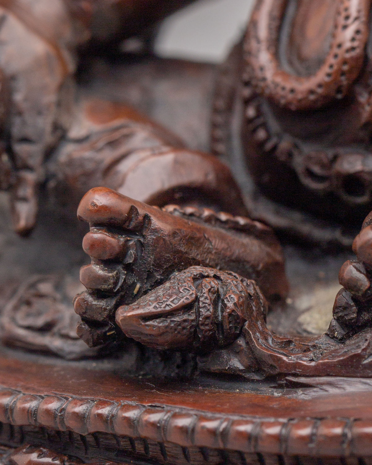 Tibetan Wealth Deity Dzambhala Sculpture | Symbol of Prosperity