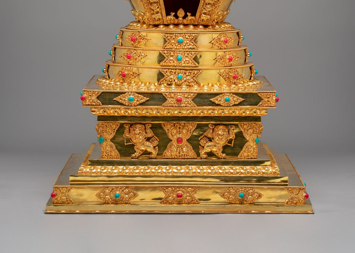Tibetan Namgyal Chorten | Spiritual Home Decor