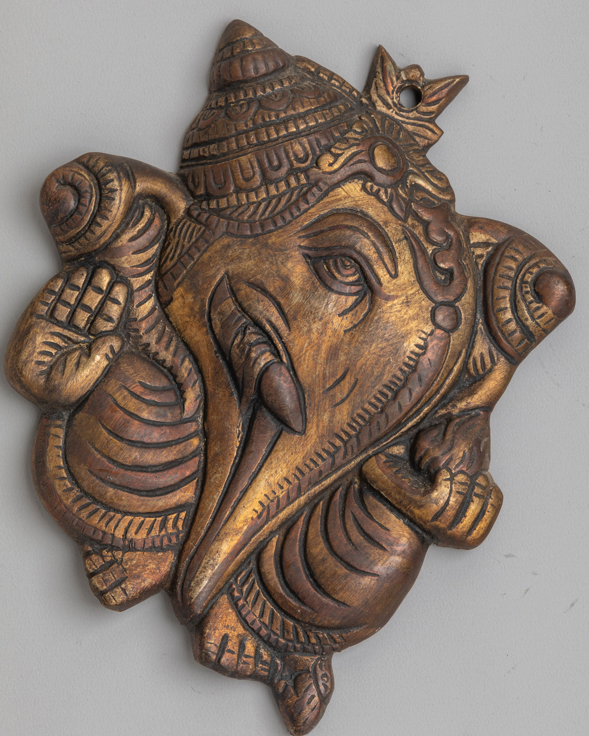 Handmade Lord Ganesha Wall Hanging | Decorative Idol for Home Altar