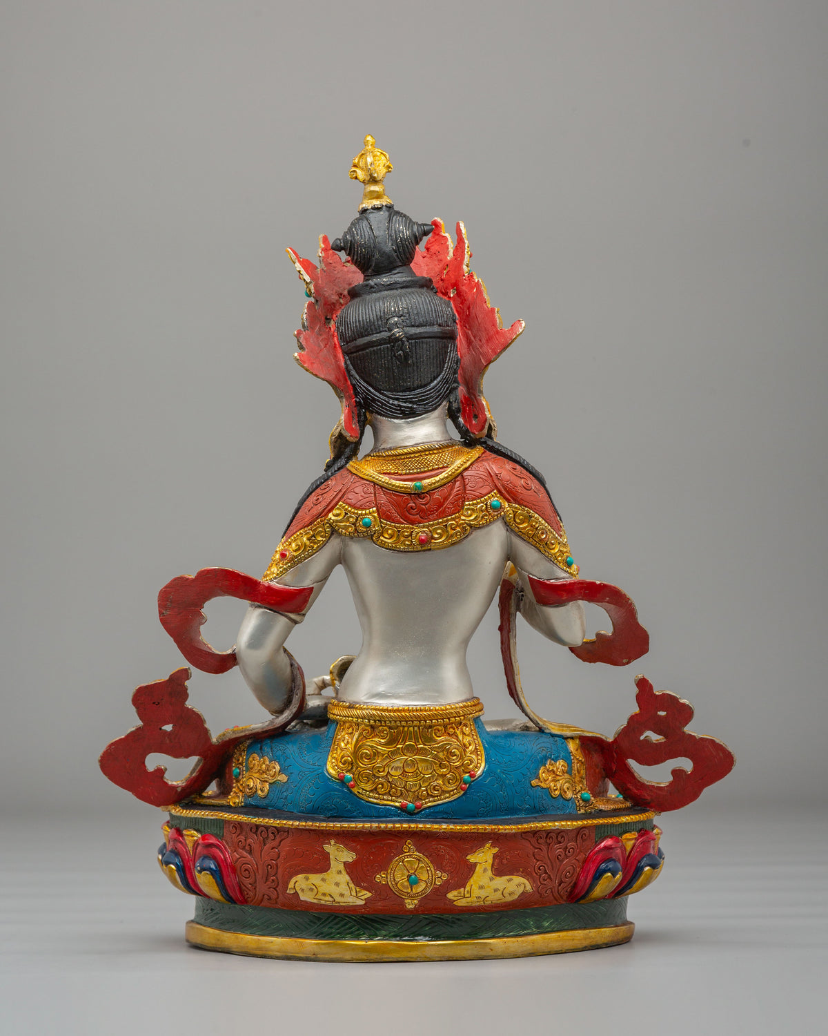 Vajrasattva Buddhist Purification Statue | Traditional Tibetan Artwork