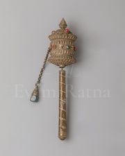Buddhist Mani Mantra Prayer Wheel  