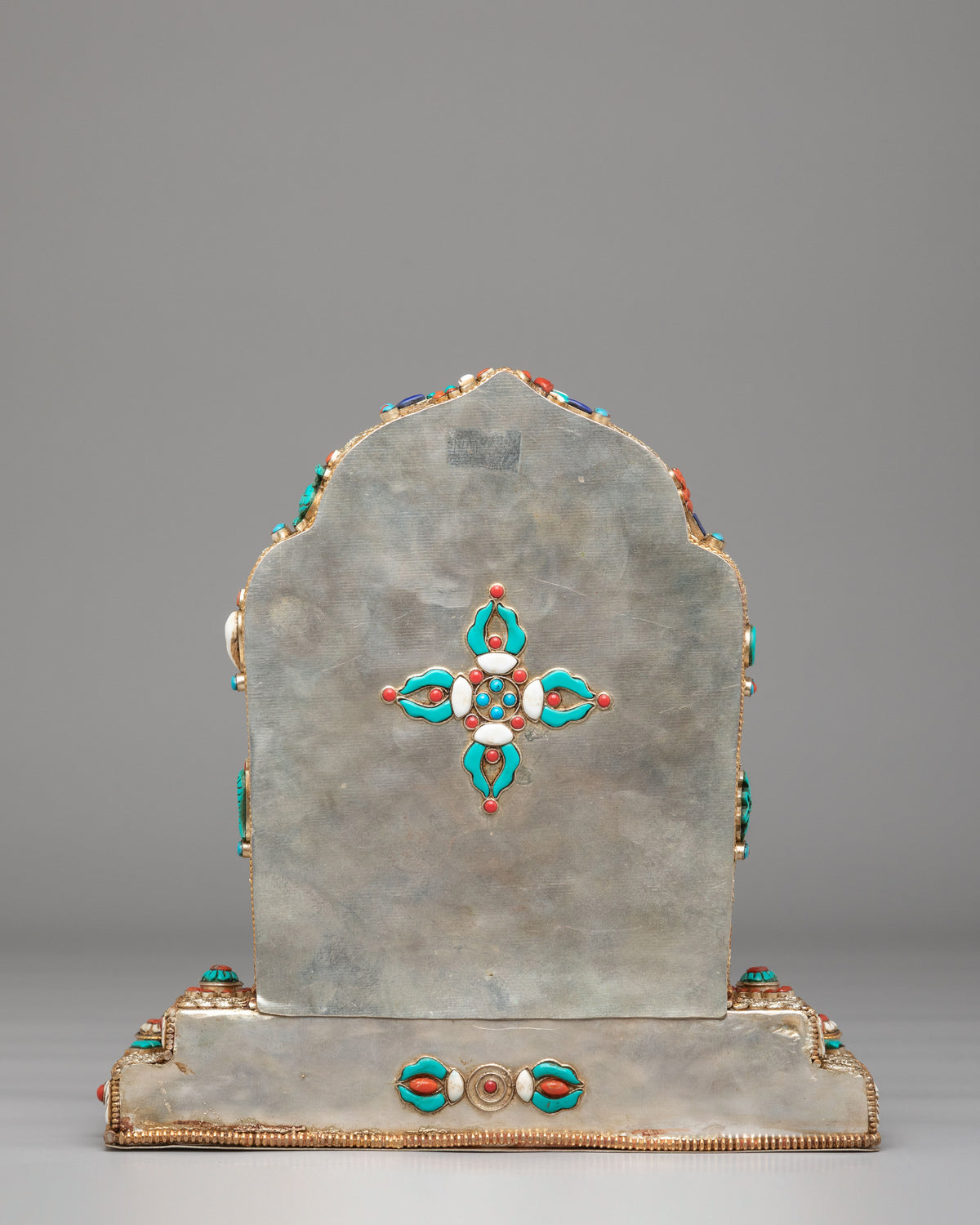 Tibetan Buddhist Ghau Shrine Box | Sacred Tibetan Offering Box
