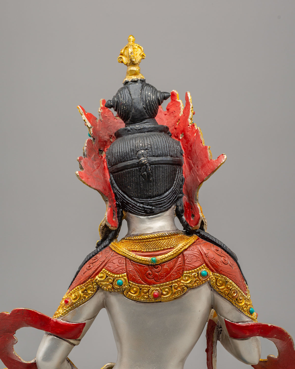 Vajrasattva Buddhist Purification Statue | Traditional Tibetan Artwork