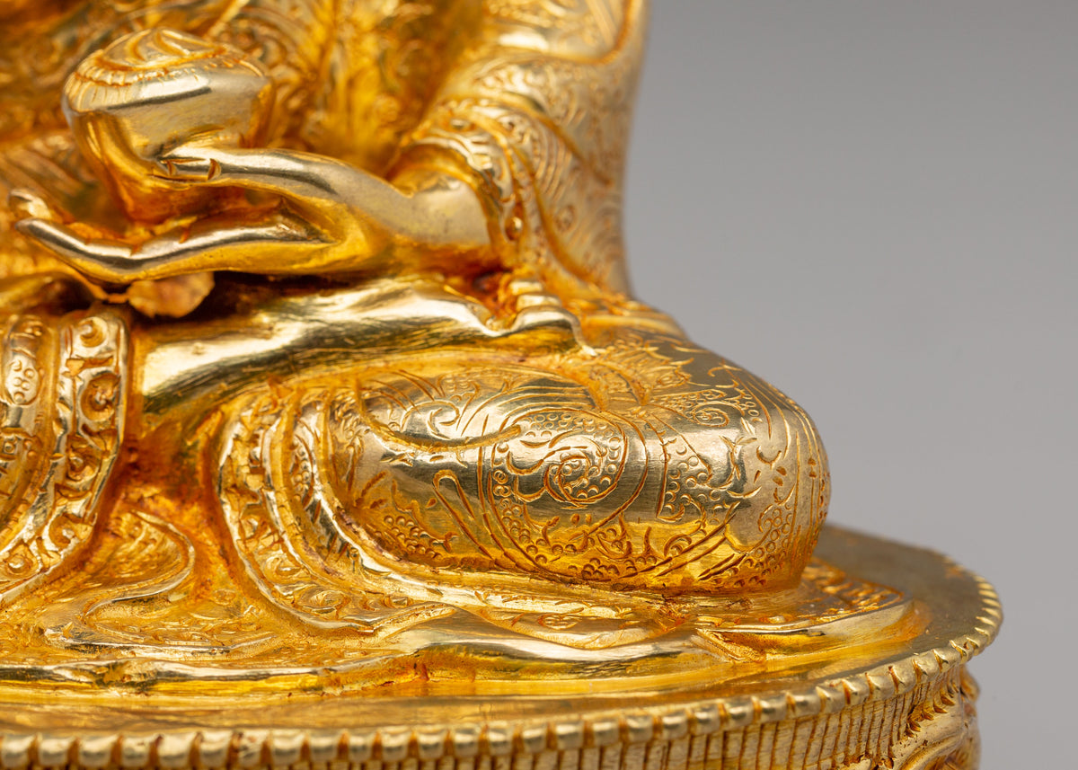 Tibetan Namo Shakyamuni Buddha Statue | Spiritual Home Decor