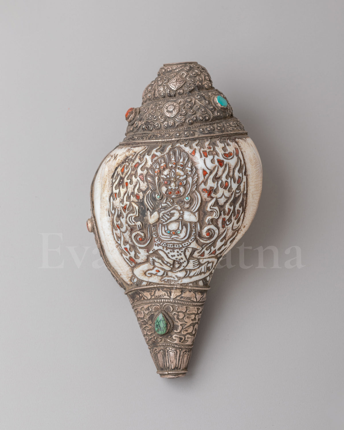 Traditional Buddhist Conch Shell 