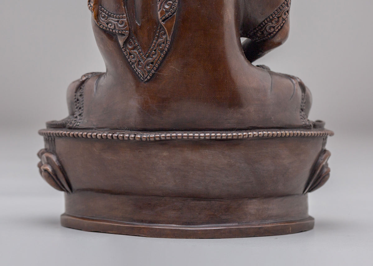 Handmade Altar Amitabha Buddha Statue | Himalayan Artwork