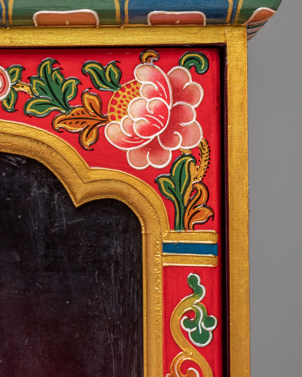 Spiritual Shrine Altar Box | Sacred Storage Chest for Home Decor