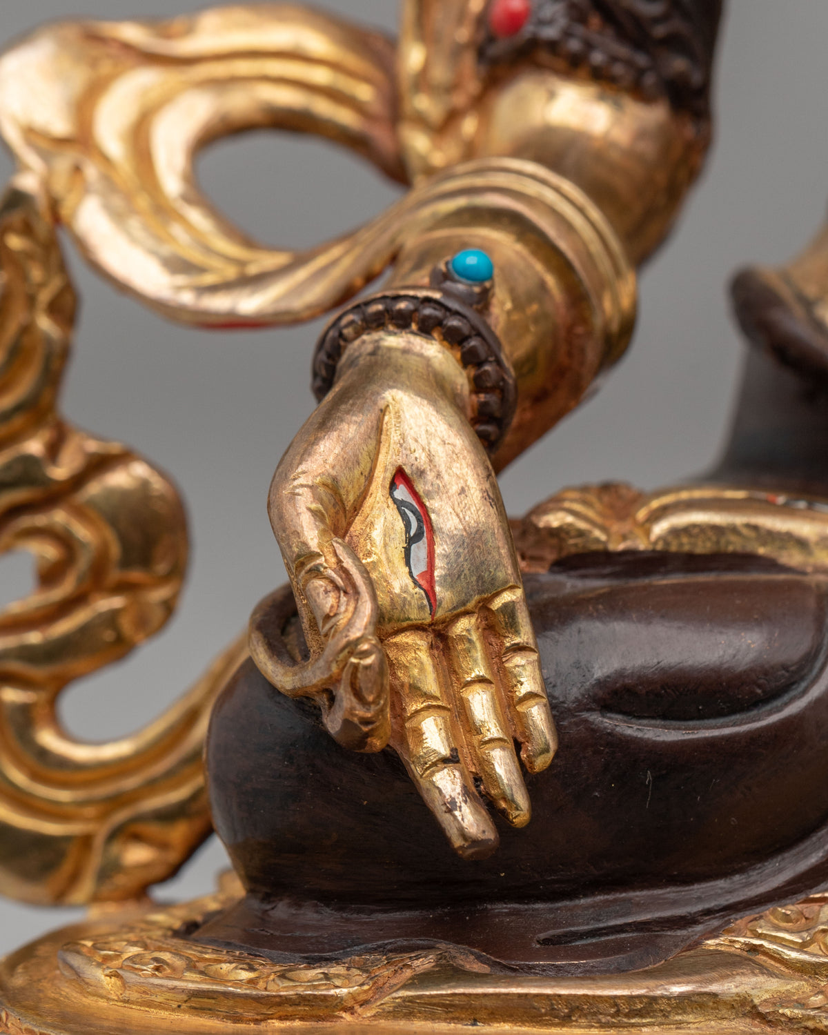 Tibetan Buddhist White Tara Statue for Altar | Sacred Altar Decor