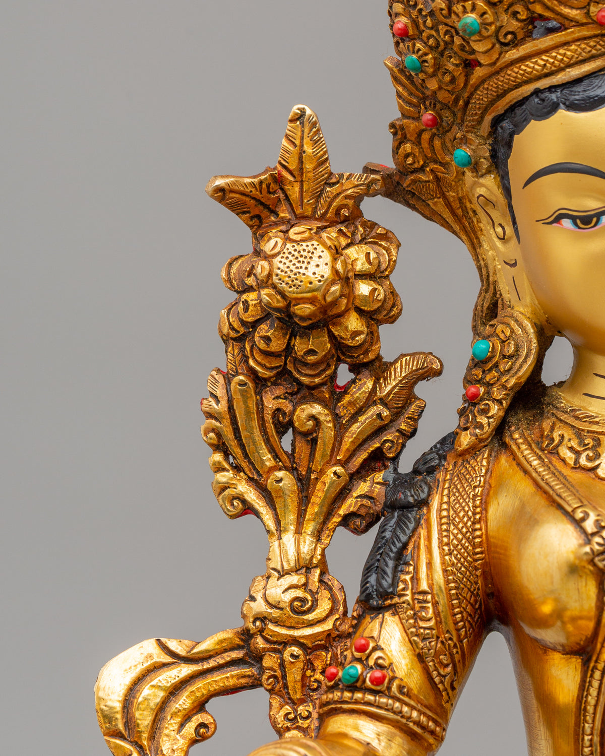 Green Tara Buddhist Liberation Statue | Spiritual Home Decor