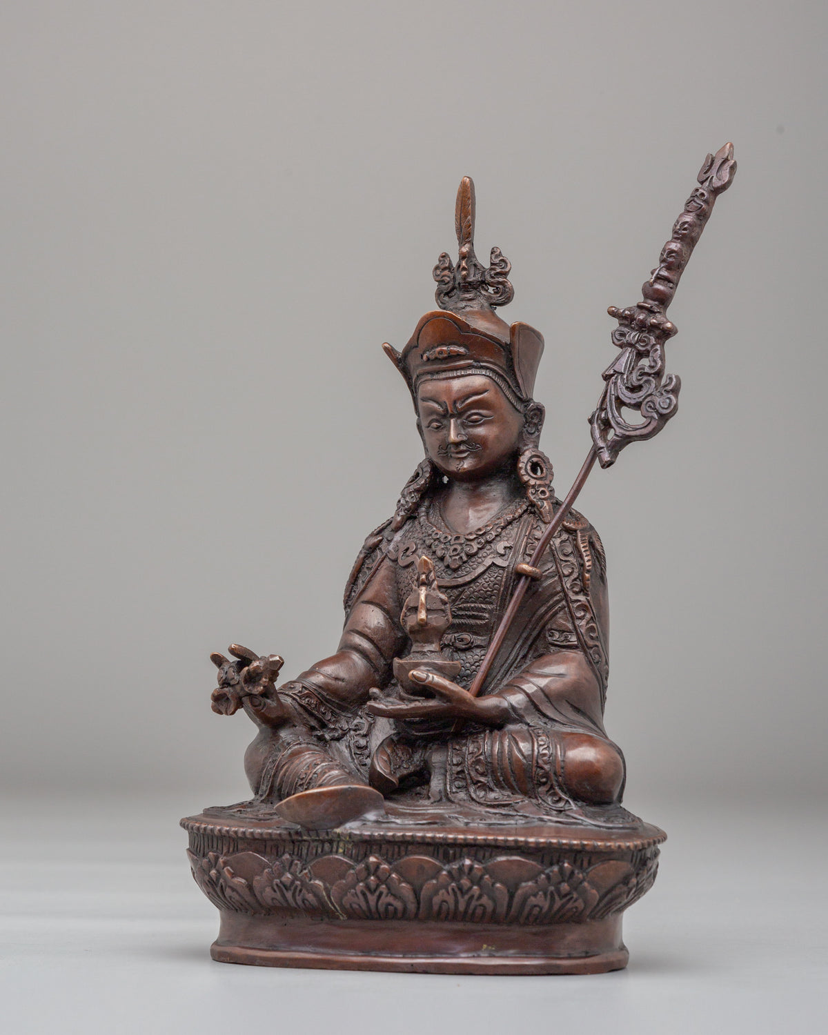 Sacred Tibetan Padmasambhava Artwork | Spiritual Home Decor