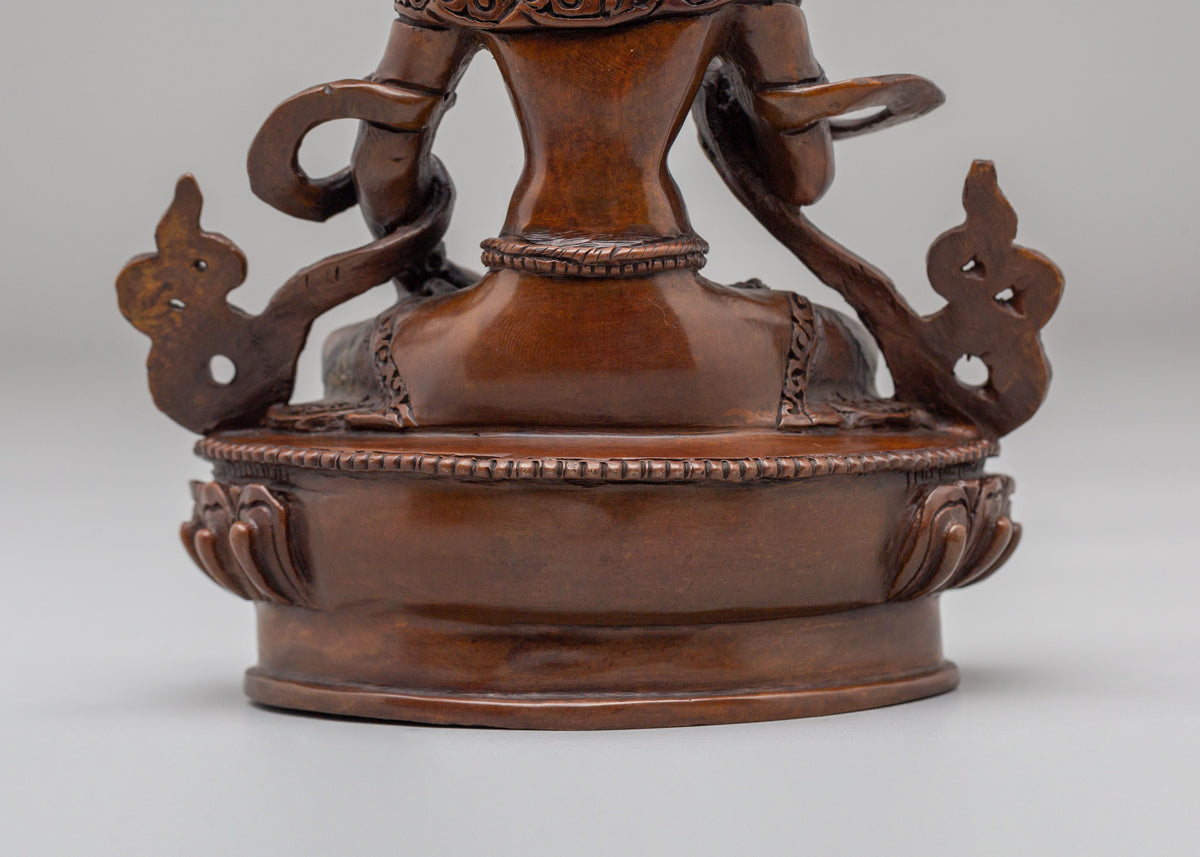Tibetan Vajrasattva Dorje Sempa Statue | Spiritual Home Decor
